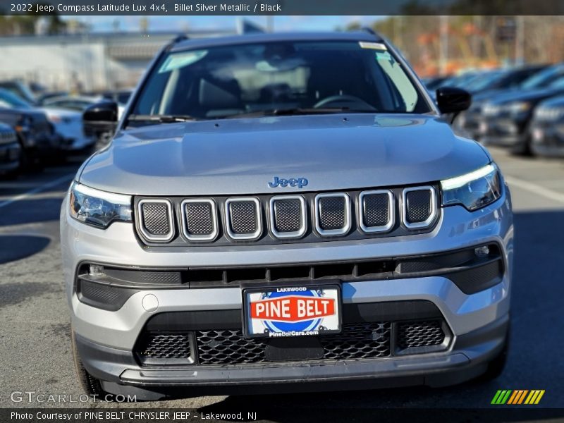 Billet Silver Metallic / Black 2022 Jeep Compass Latitude Lux 4x4