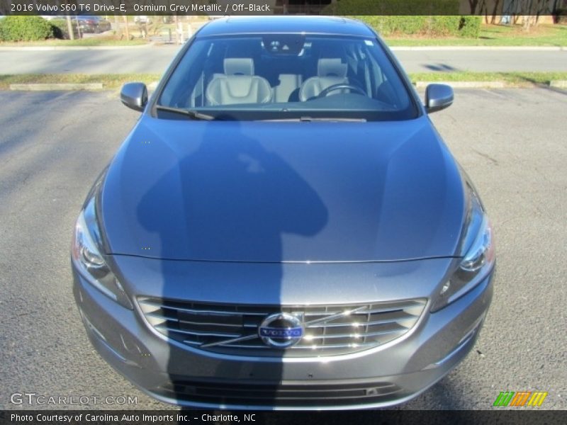 Osmium Grey Metallic / Off-Black 2016 Volvo S60 T6 Drive-E
