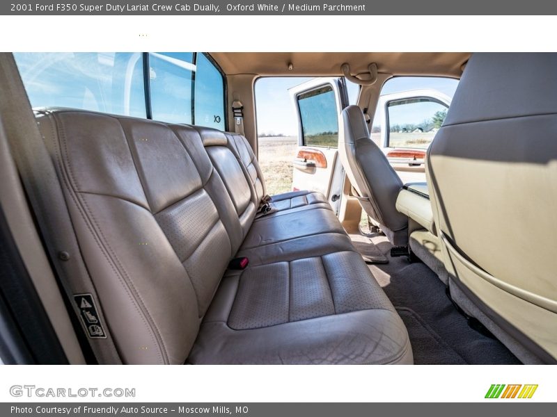 Rear Seat of 2001 F350 Super Duty Lariat Crew Cab Dually