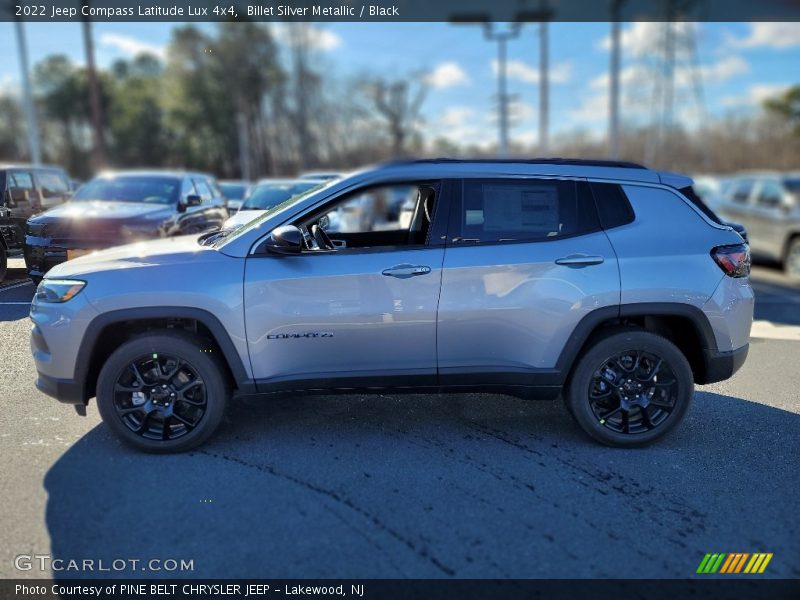 Billet Silver Metallic / Black 2022 Jeep Compass Latitude Lux 4x4