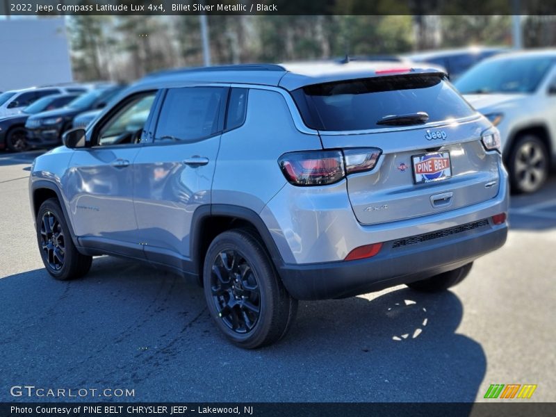 Billet Silver Metallic / Black 2022 Jeep Compass Latitude Lux 4x4