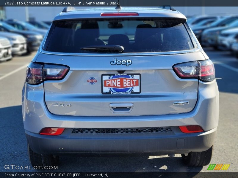 Billet Silver Metallic / Black 2022 Jeep Compass Latitude Lux 4x4