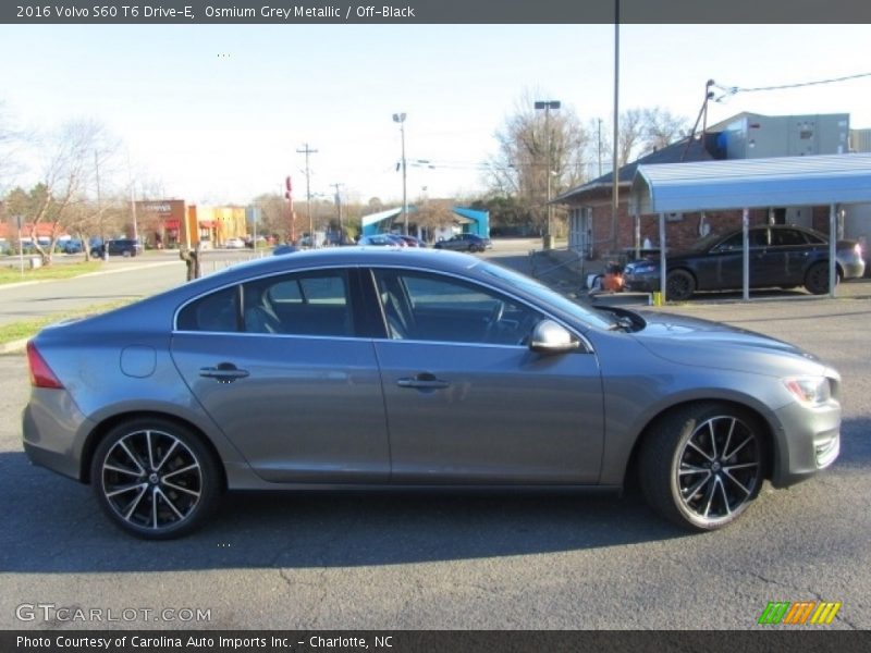 Osmium Grey Metallic / Off-Black 2016 Volvo S60 T6 Drive-E
