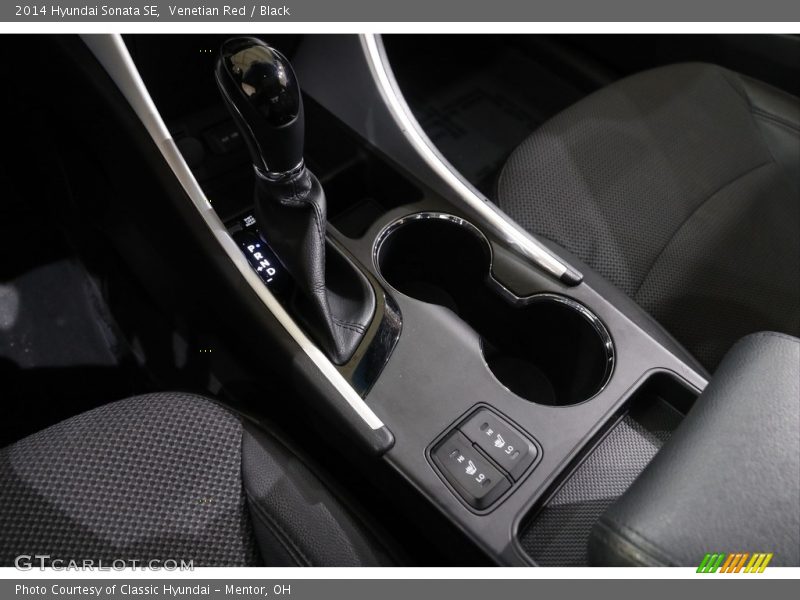 Venetian Red / Black 2014 Hyundai Sonata SE