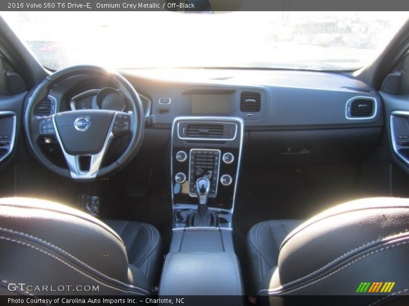 Osmium Grey Metallic / Off-Black 2016 Volvo S60 T6 Drive-E