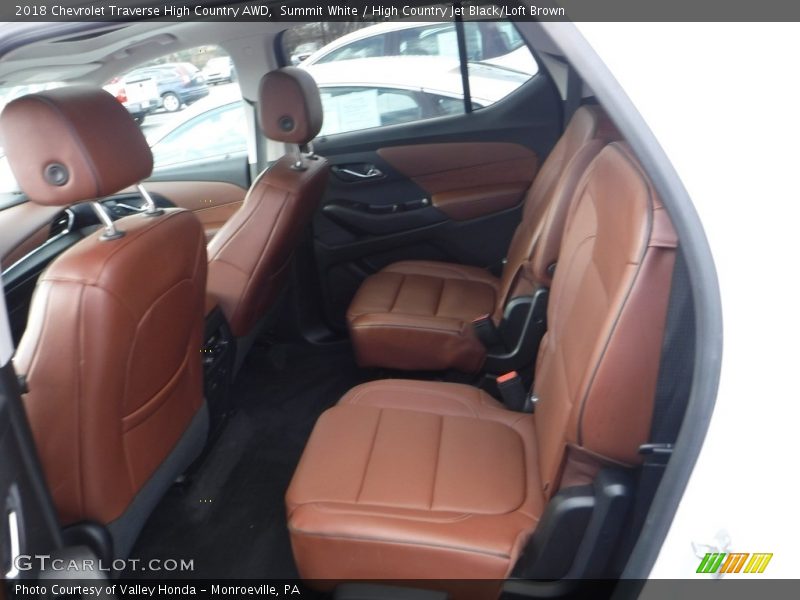 Summit White / High Country Jet Black/Loft Brown 2018 Chevrolet Traverse High Country AWD