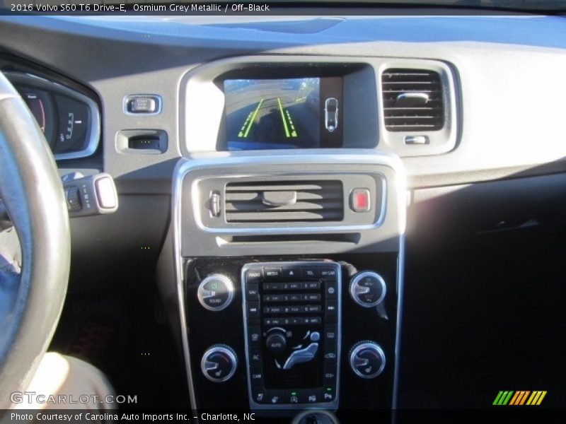 Osmium Grey Metallic / Off-Black 2016 Volvo S60 T6 Drive-E