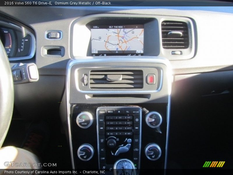 Osmium Grey Metallic / Off-Black 2016 Volvo S60 T6 Drive-E