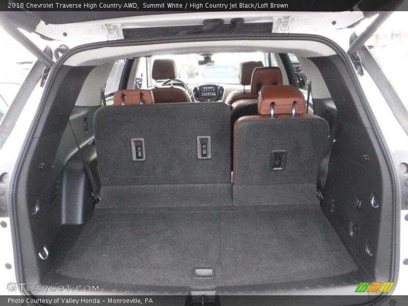 Summit White / High Country Jet Black/Loft Brown 2018 Chevrolet Traverse High Country AWD
