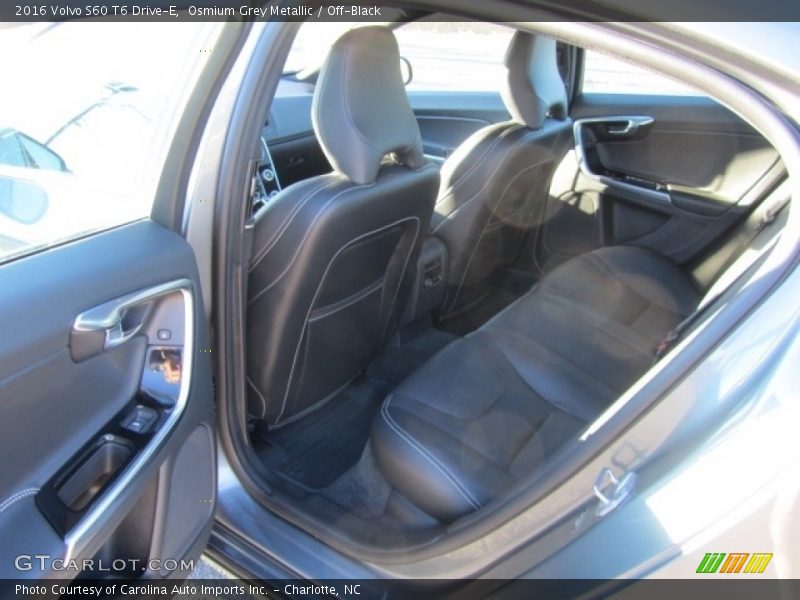 Osmium Grey Metallic / Off-Black 2016 Volvo S60 T6 Drive-E