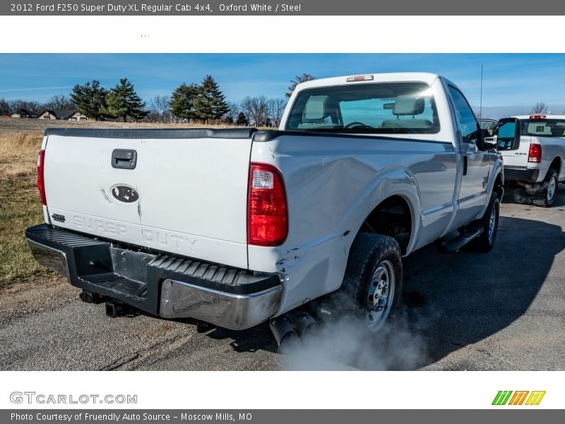 Oxford White / Steel 2012 Ford F250 Super Duty XL Regular Cab 4x4