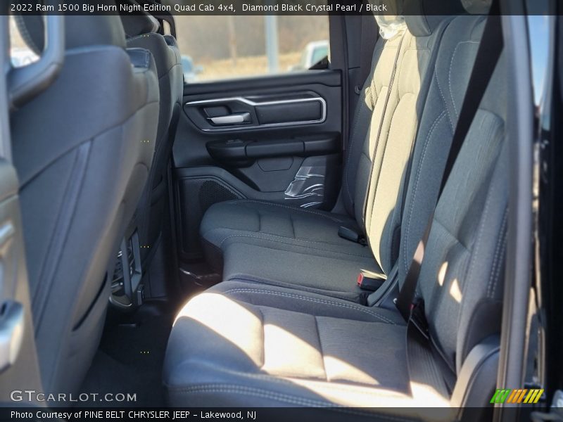 Diamond Black Crystal Pearl / Black 2022 Ram 1500 Big Horn Night Edition Quad Cab 4x4
