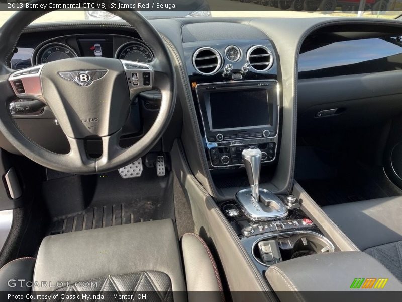 Dashboard of 2013 Continental GTC V8 