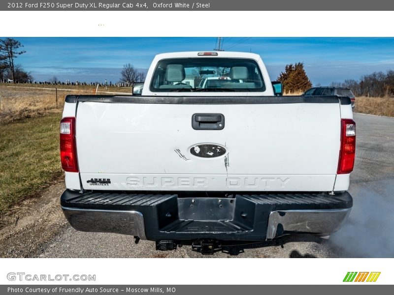 Oxford White / Steel 2012 Ford F250 Super Duty XL Regular Cab 4x4