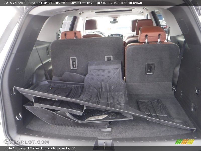 Summit White / High Country Jet Black/Loft Brown 2018 Chevrolet Traverse High Country AWD