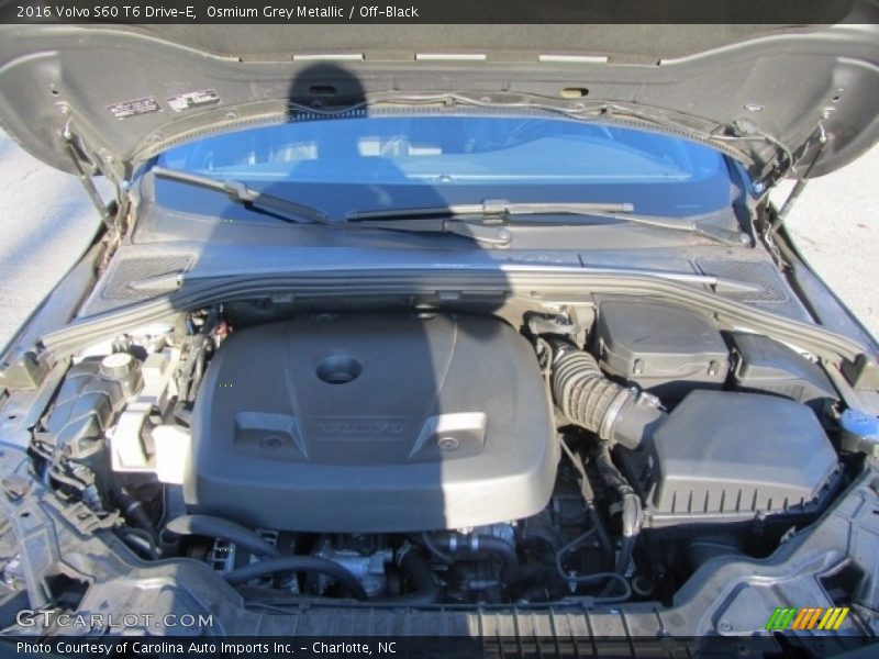 Osmium Grey Metallic / Off-Black 2016 Volvo S60 T6 Drive-E