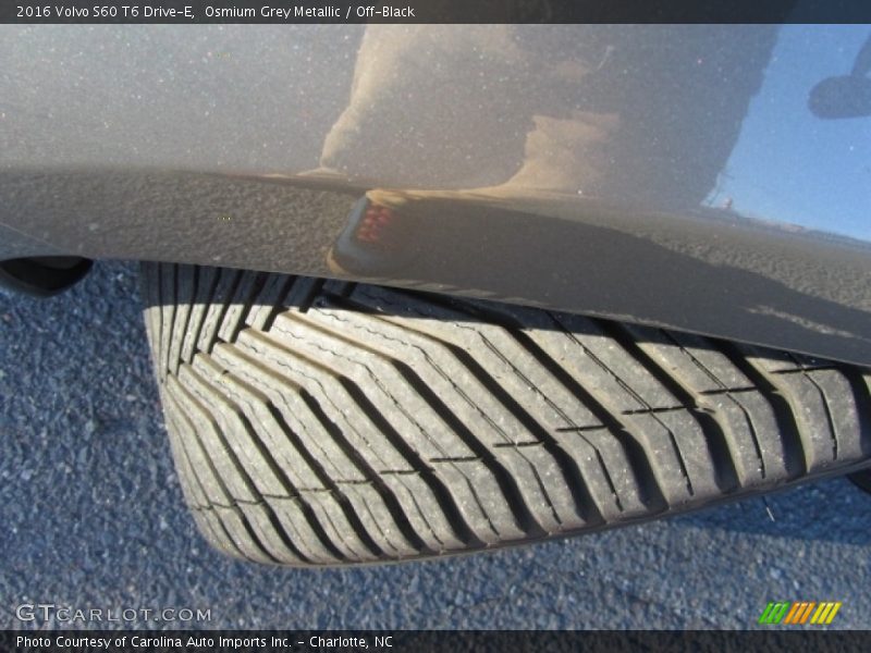 Osmium Grey Metallic / Off-Black 2016 Volvo S60 T6 Drive-E