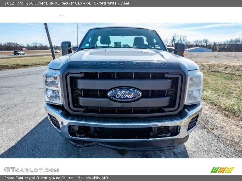 Oxford White / Steel 2012 Ford F250 Super Duty XL Regular Cab 4x4