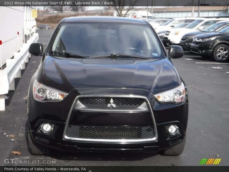 Labrador Black / Black 2012 Mitsubishi Outlander Sport SE 4WD