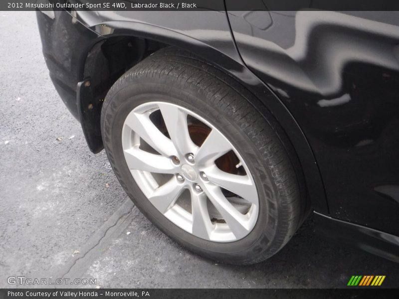 Labrador Black / Black 2012 Mitsubishi Outlander Sport SE 4WD