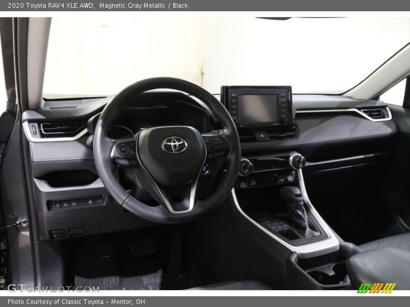 Magnetic Gray Metallic / Black 2020 Toyota RAV4 XLE AWD