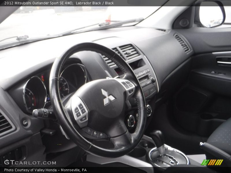 Labrador Black / Black 2012 Mitsubishi Outlander Sport SE 4WD