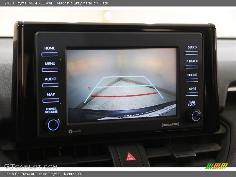 Magnetic Gray Metallic / Black 2020 Toyota RAV4 XLE AWD