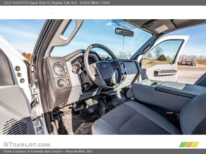 Oxford White / Steel 2012 Ford F250 Super Duty XL Regular Cab 4x4