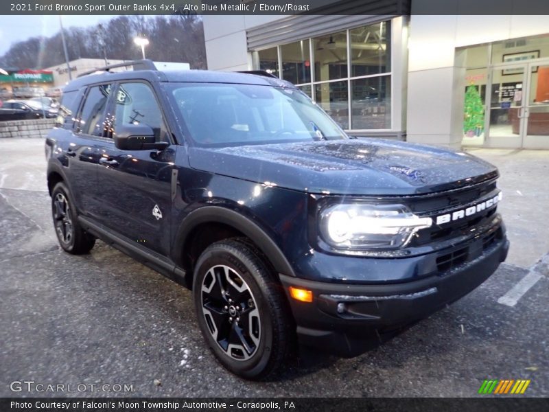 Front 3/4 View of 2021 Bronco Sport Outer Banks 4x4