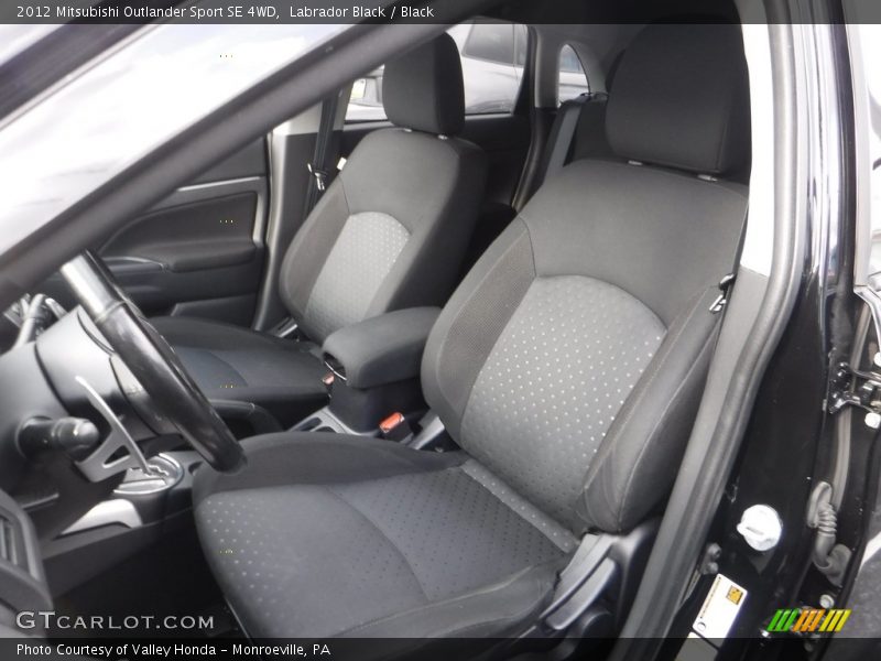 Labrador Black / Black 2012 Mitsubishi Outlander Sport SE 4WD
