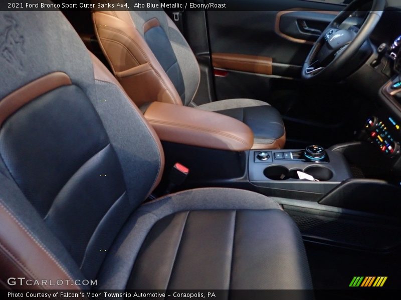 Front Seat of 2021 Bronco Sport Outer Banks 4x4