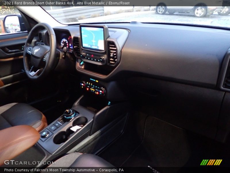 Alto Blue Metallic / Ebony/Roast 2021 Ford Bronco Sport Outer Banks 4x4