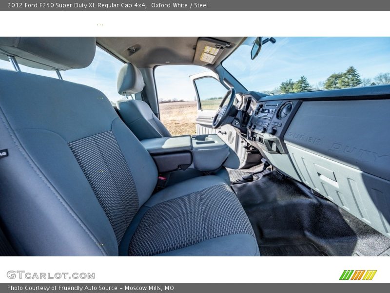Oxford White / Steel 2012 Ford F250 Super Duty XL Regular Cab 4x4