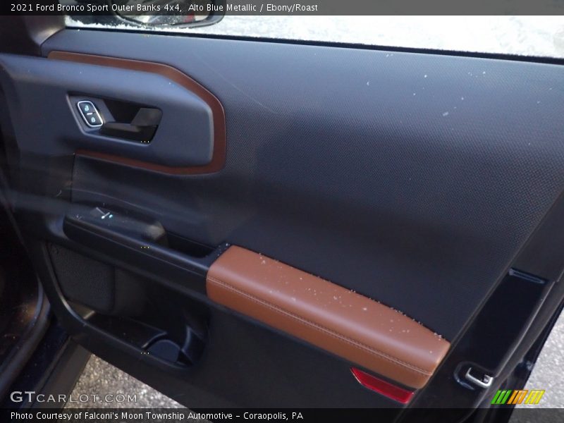 Alto Blue Metallic / Ebony/Roast 2021 Ford Bronco Sport Outer Banks 4x4