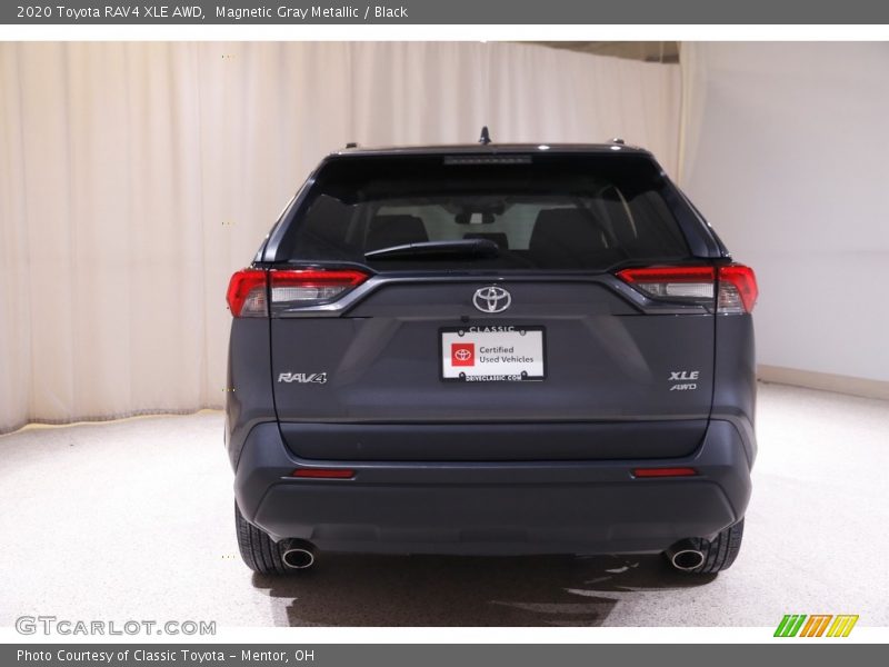 Magnetic Gray Metallic / Black 2020 Toyota RAV4 XLE AWD