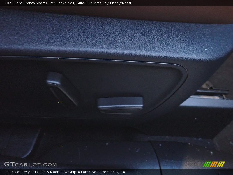 Alto Blue Metallic / Ebony/Roast 2021 Ford Bronco Sport Outer Banks 4x4