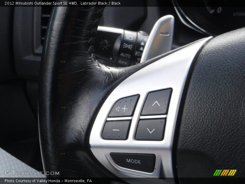Labrador Black / Black 2012 Mitsubishi Outlander Sport SE 4WD