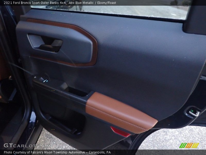 Alto Blue Metallic / Ebony/Roast 2021 Ford Bronco Sport Outer Banks 4x4