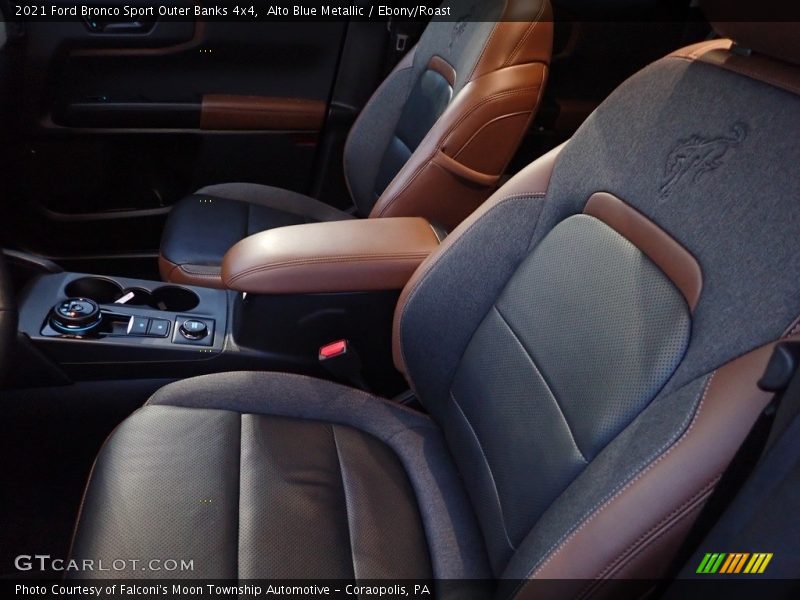 Alto Blue Metallic / Ebony/Roast 2021 Ford Bronco Sport Outer Banks 4x4
