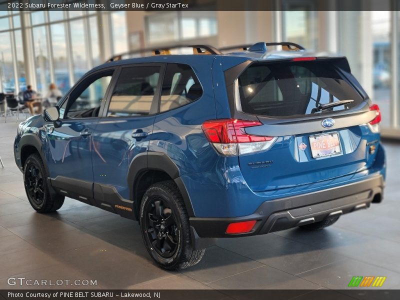 2022 Forester Wilderness Geyser Blue