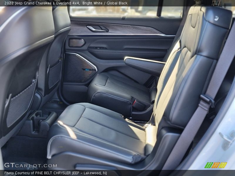 Rear Seat of 2022 Grand Cherokee L Overland 4x4