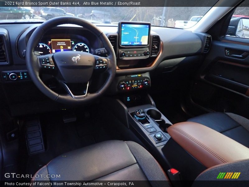  2021 Bronco Sport Outer Banks 4x4 Ebony/Roast Interior