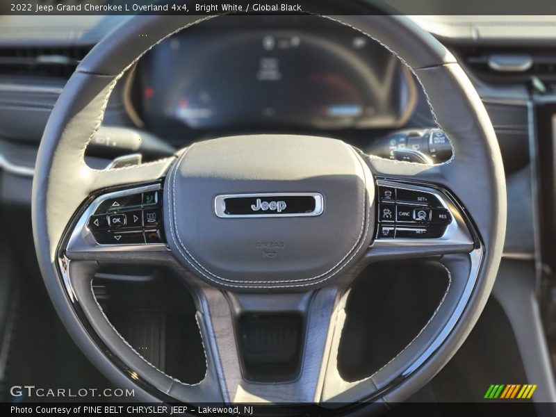  2022 Grand Cherokee L Overland 4x4 Steering Wheel