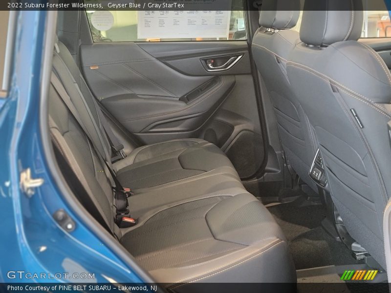 Rear Seat of 2022 Forester Wilderness