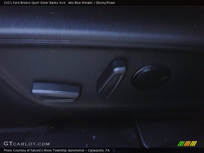 Alto Blue Metallic / Ebony/Roast 2021 Ford Bronco Sport Outer Banks 4x4