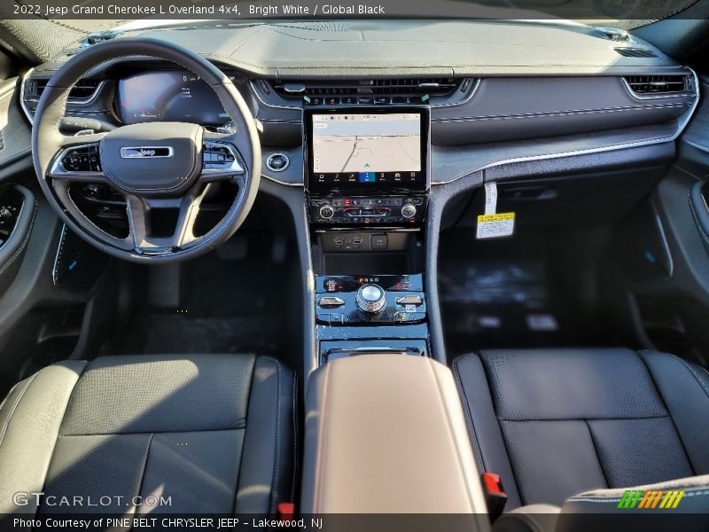  2022 Grand Cherokee L Overland 4x4 Global Black Interior