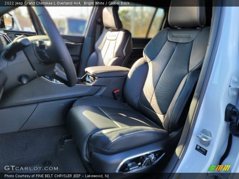 Front Seat of 2022 Grand Cherokee L Overland 4x4