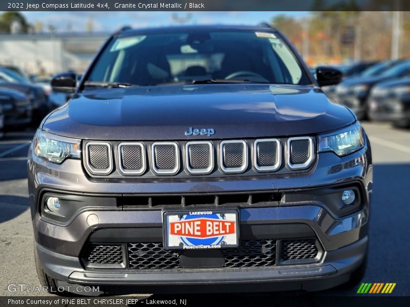 Granite Crystal Metallic / Black 2022 Jeep Compass Latitude 4x4