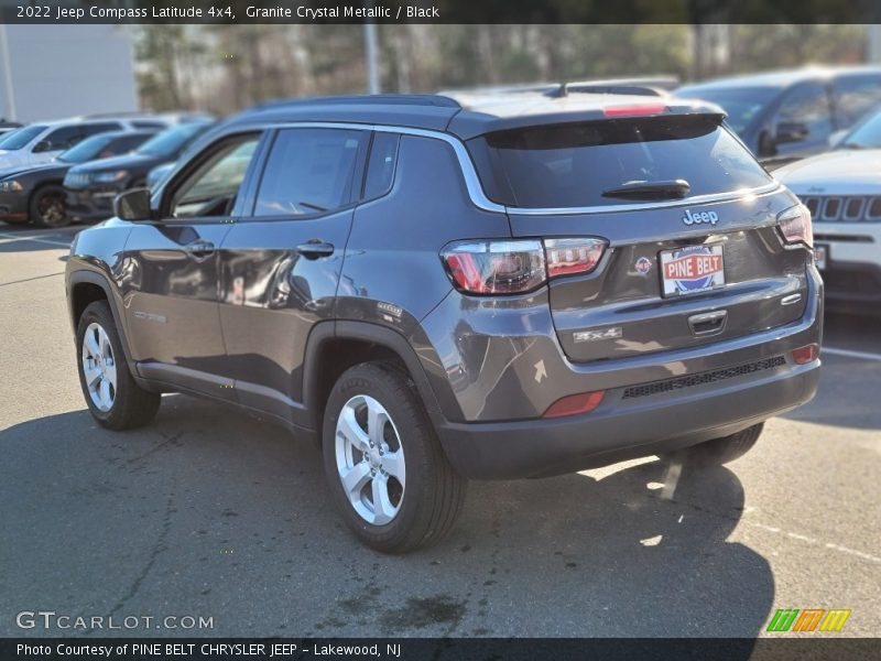 Granite Crystal Metallic / Black 2022 Jeep Compass Latitude 4x4