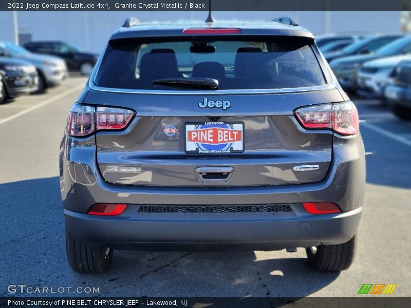 Granite Crystal Metallic / Black 2022 Jeep Compass Latitude 4x4